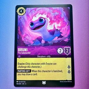 bruni [frozen] - 40/204 - uncommon — disney lorcana: shimmering skies